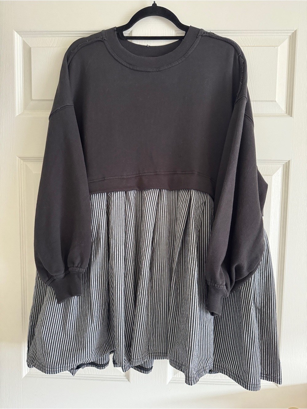 Free People Eleanor Sweatshirt Dress XS